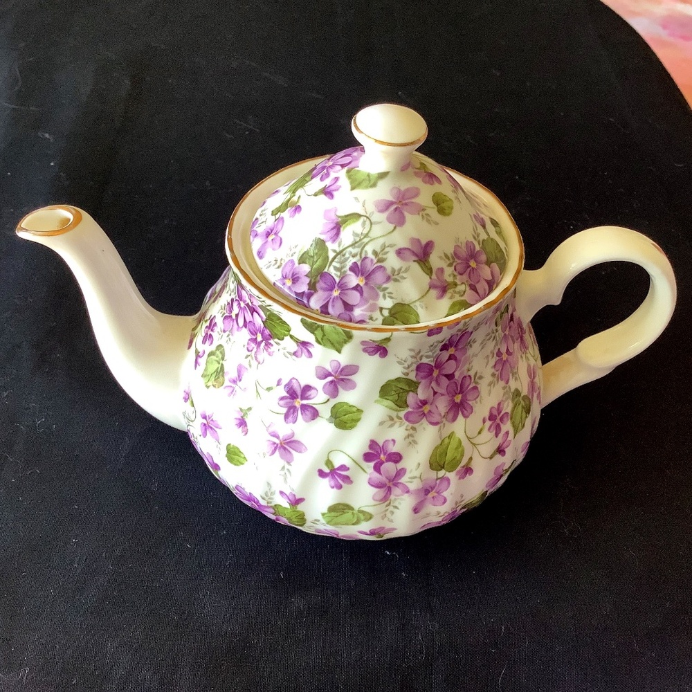 Vintage Staffordshire Tea Pot